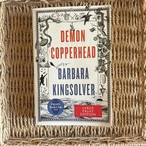 Demon Copperhead Large Print Paperback Book